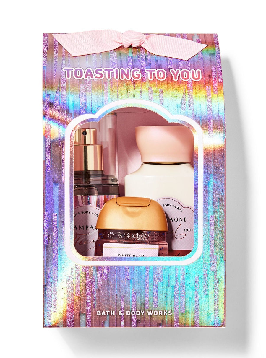 kit 3pz lociones de viaje bath & body works