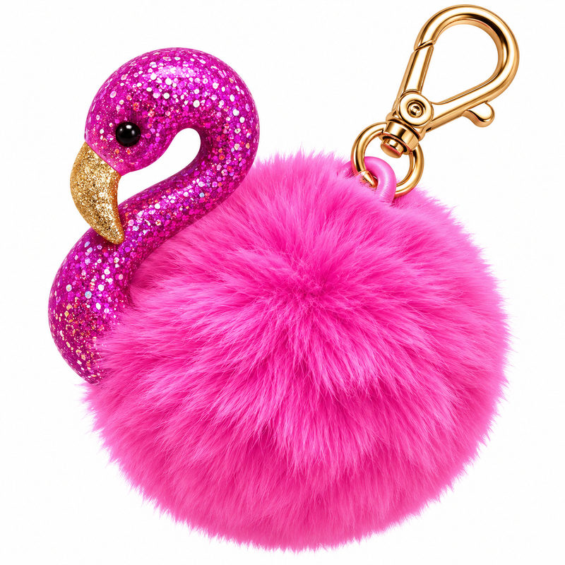 holder flamingo rosa