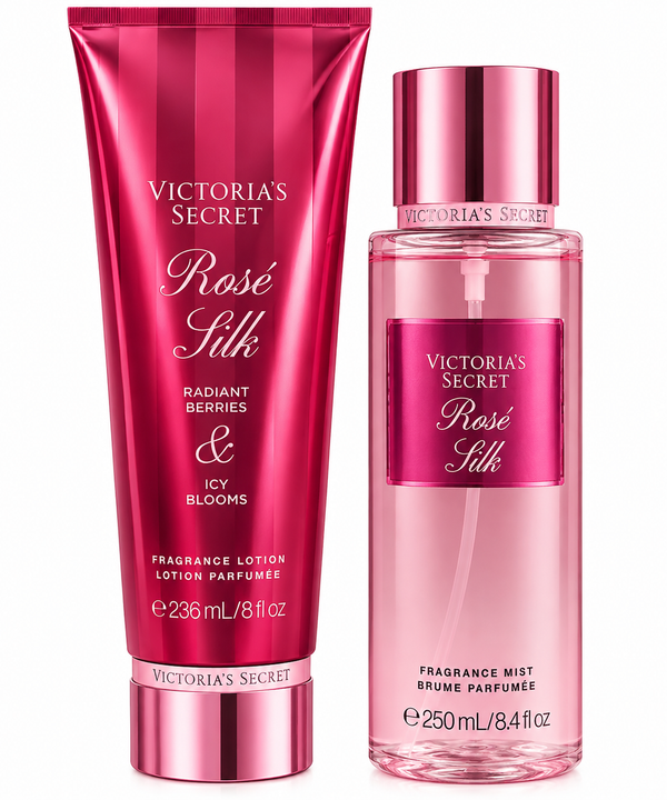 kit de baño rose silk