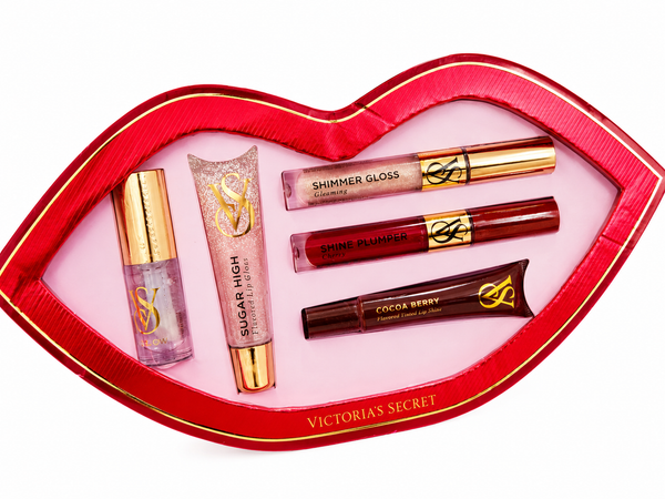 kit de belleza con gloss para dama victorias secret