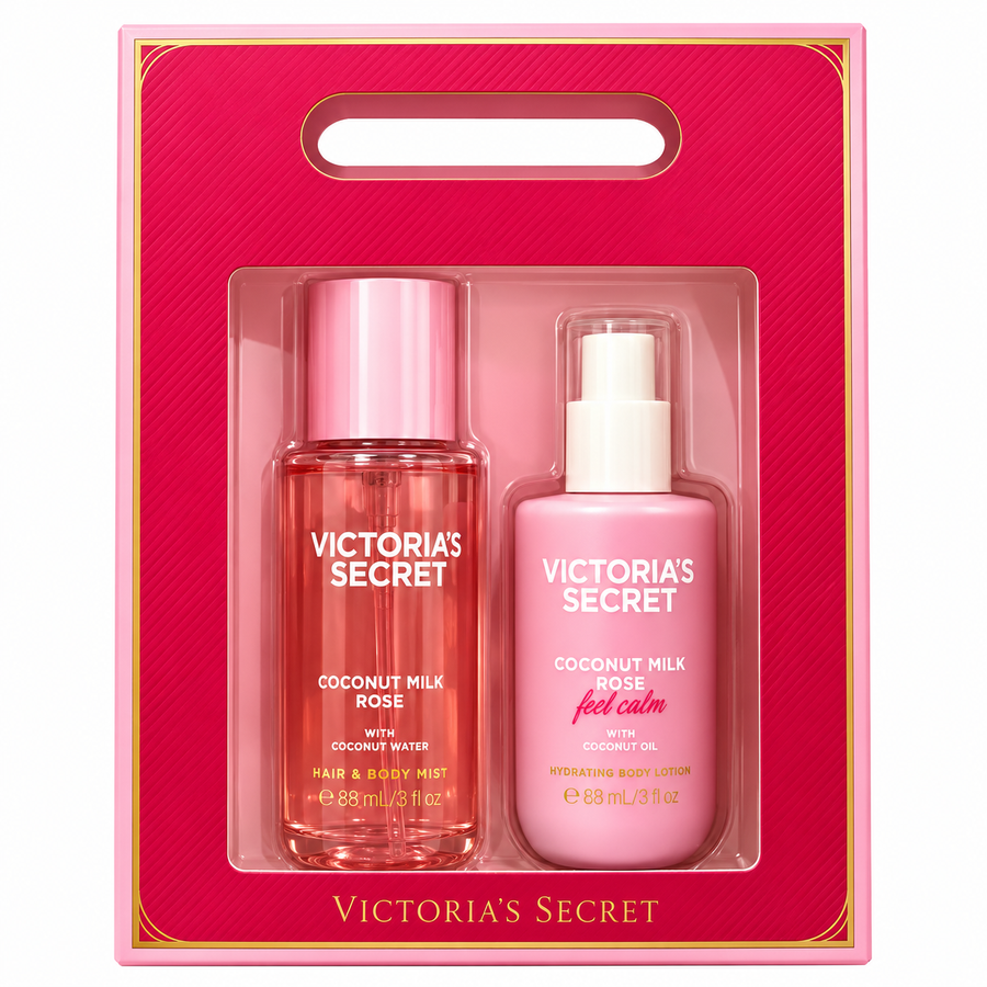 Kit de baño 2pz aroma coconut milk victorias secret