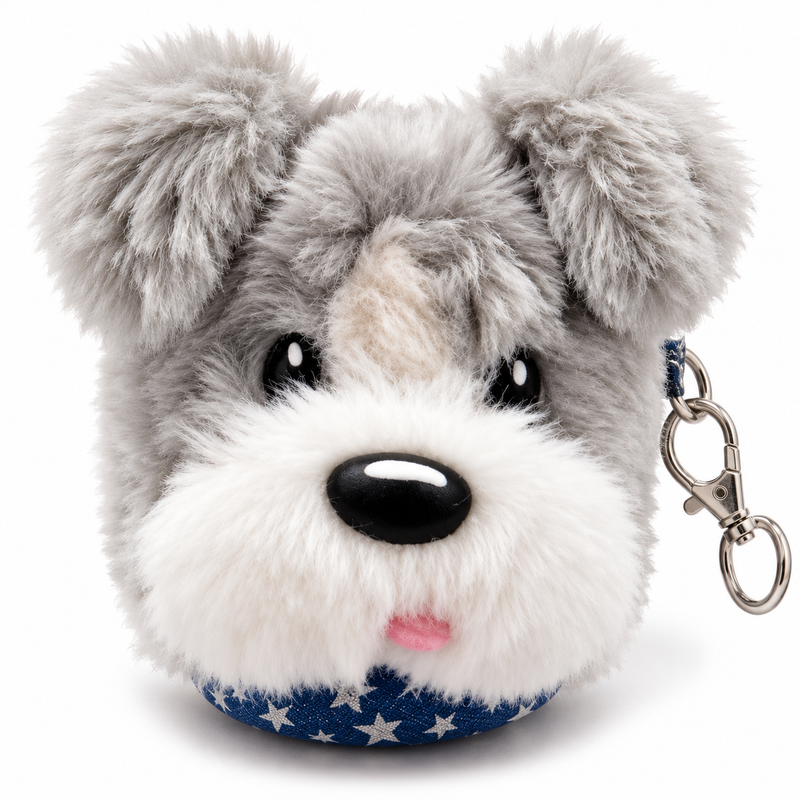 Holder llavero en forma de cara de perrito