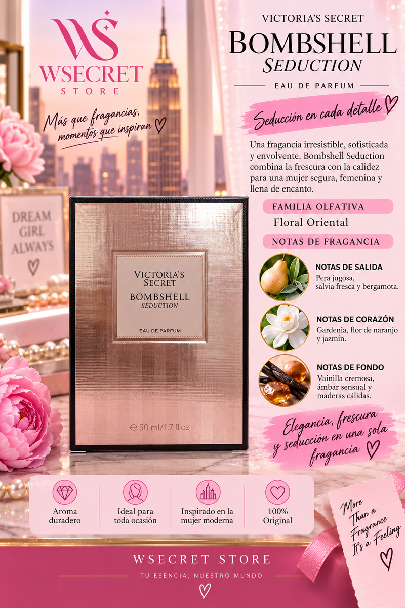 Perfume Bombshell seduction 50ml