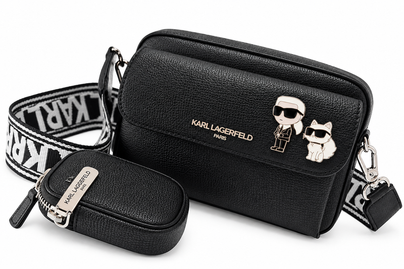 Cross negra Karl Lagerfeld