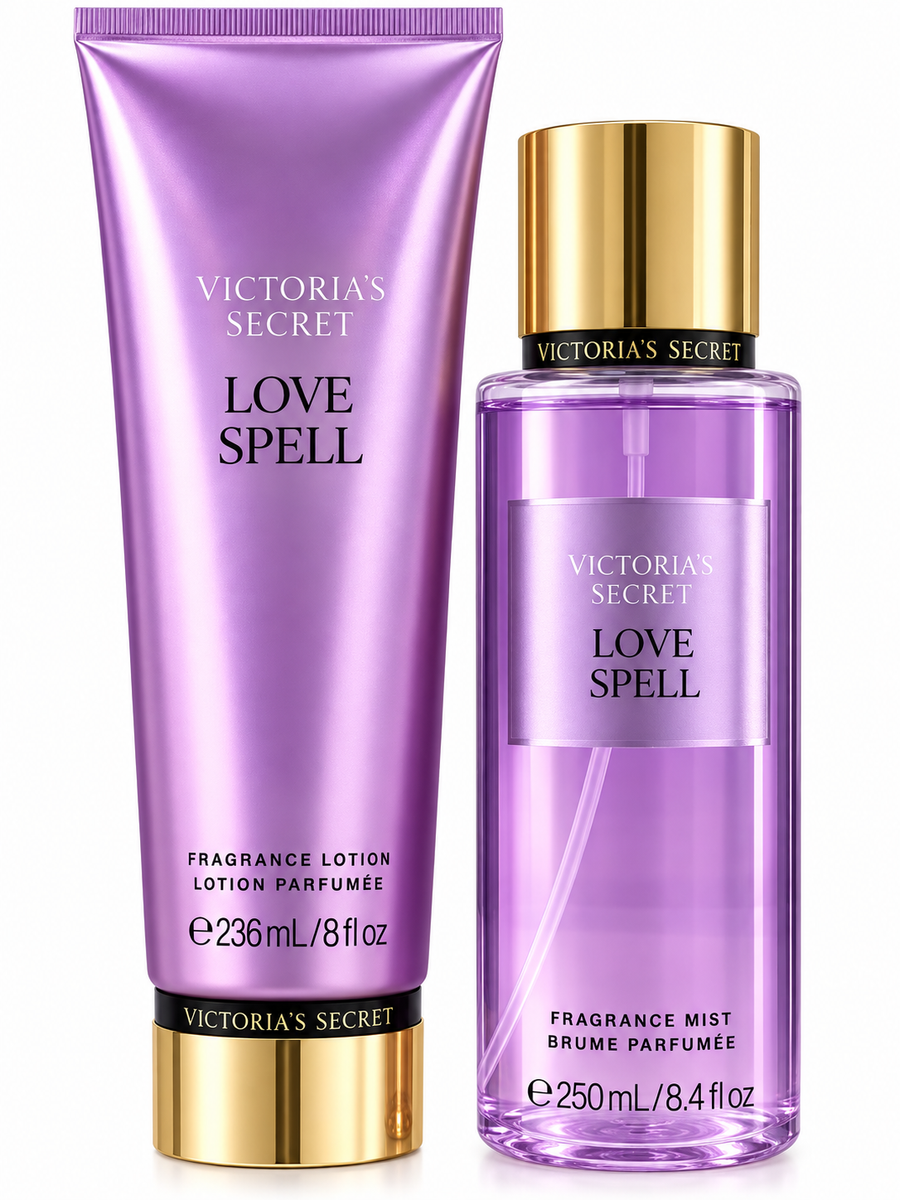 kit para baño love spell
