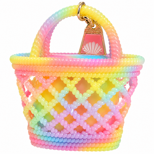 Holder llavero en forma de canasta de colores