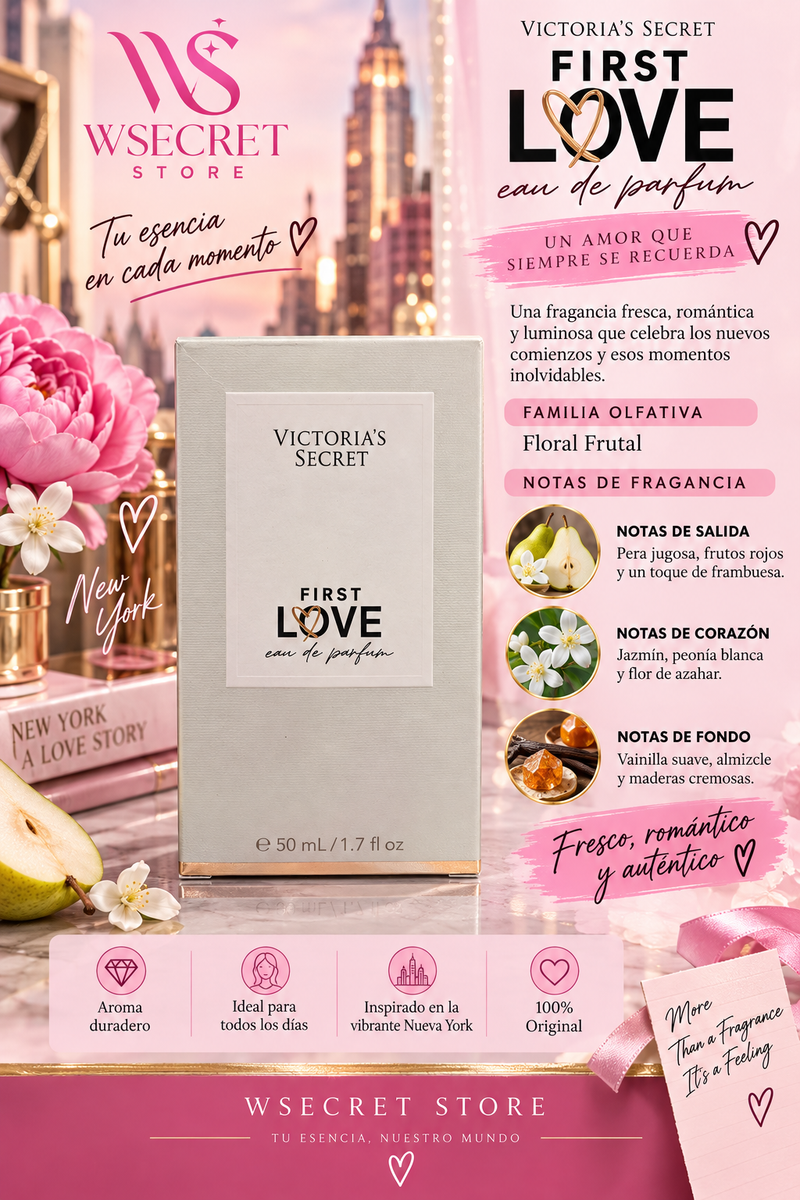perfume first love de Victoria´s secret 50ml