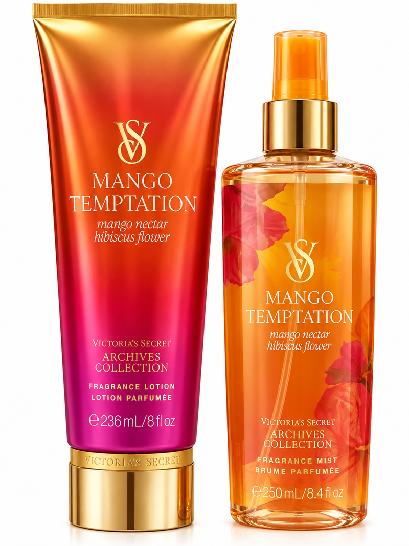 kit para baño aroma a mango