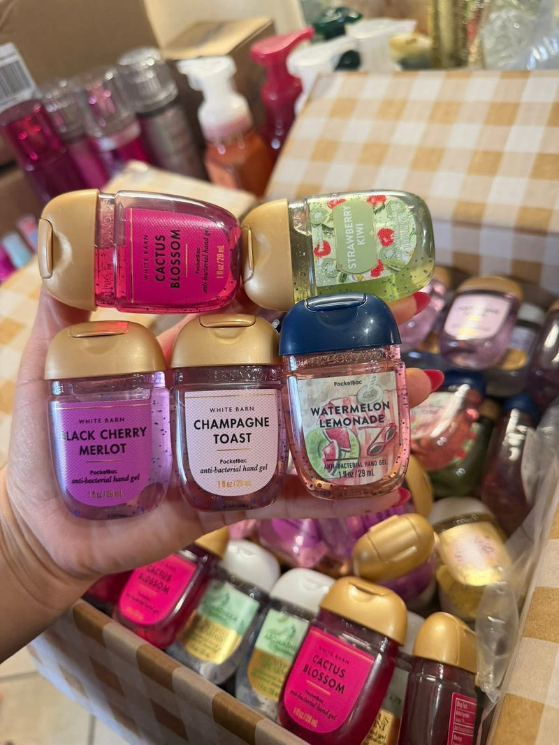 Kit gel antibacterial de bolsillo 10pz bath&body works