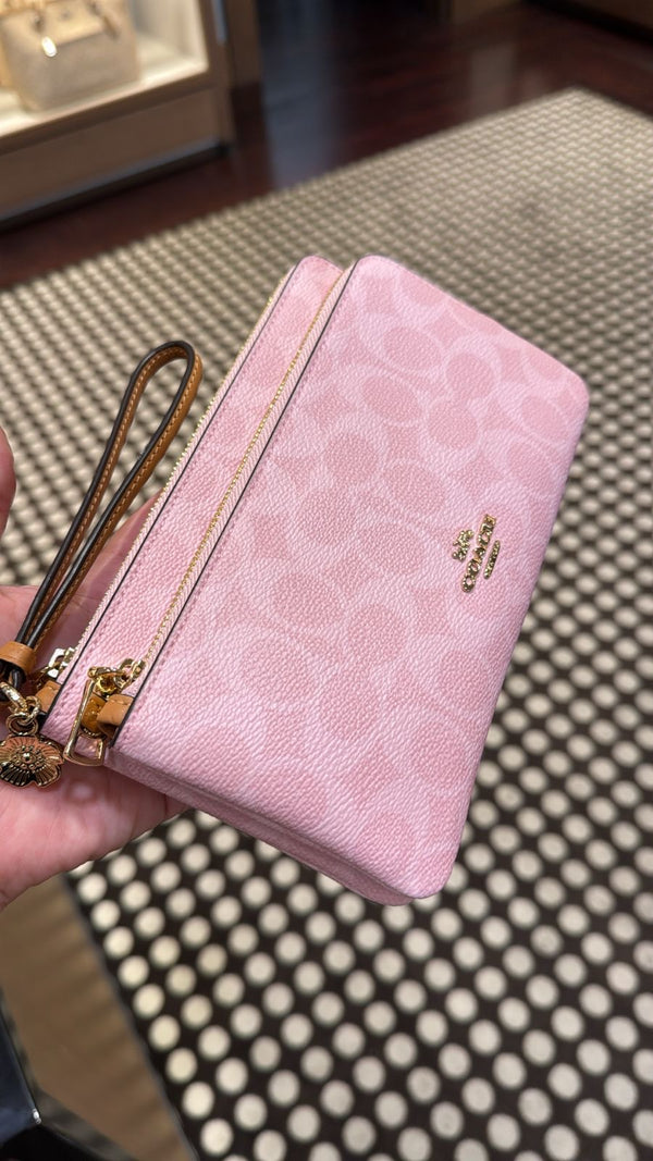 Large Wristlet doble cierre